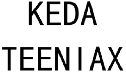 Trademark Logo KEDA TEENIAX
