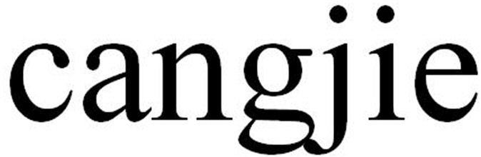 Trademark Logo CANGJIE