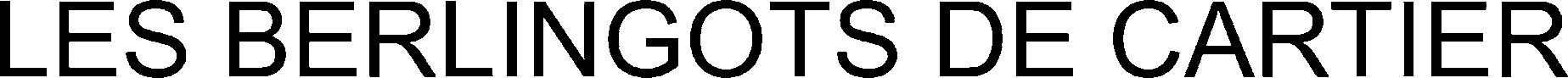 Trademark Logo LES BERLINGOTS DE CARTIER