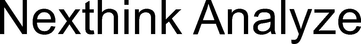 Trademark Logo NEXTHINK ANALYZE