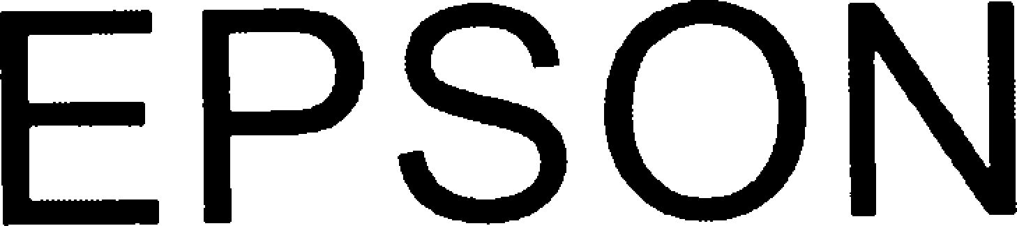 Trademark Logo EPSON
