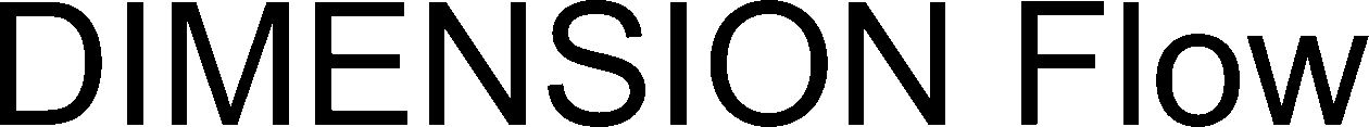 Trademark Logo DIMENSION FLOW