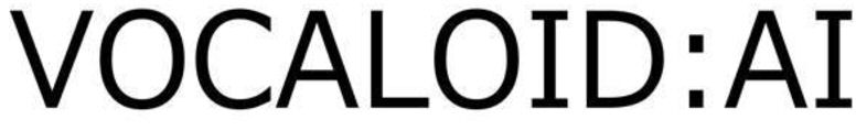 Trademark Logo VOCALOID:AI
