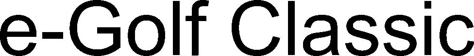 Trademark Logo E-GOLF CLASSIC