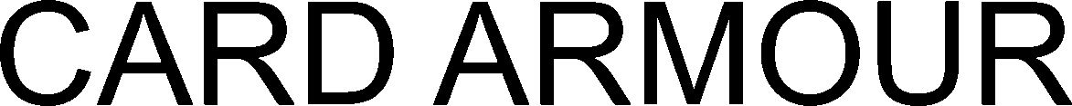 Trademark Logo CARD ARMOUR