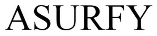 Trademark Logo ASURFY