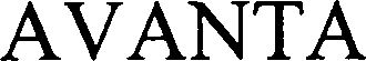 Trademark Logo AVANTA