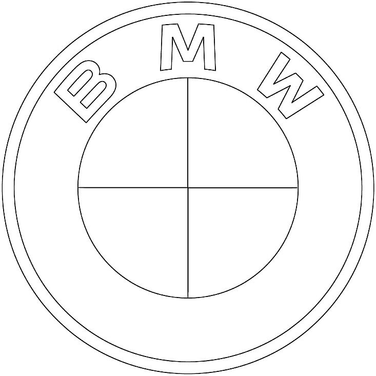 Trademark Logo BMW