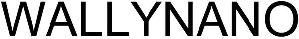 Trademark Logo WALLYNANO