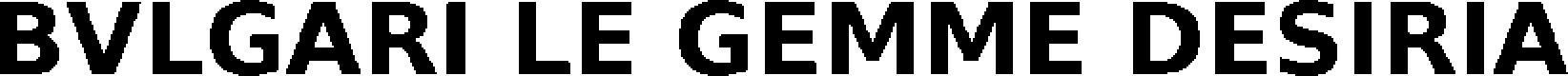 Trademark Logo BVLGARI LE GEMME DESIRIA