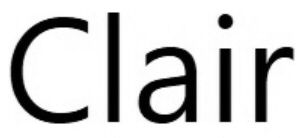 Trademark Logo CLAIR