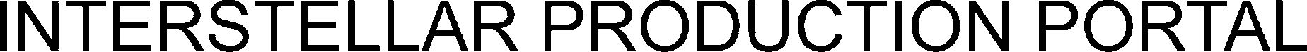 Trademark Logo INTERSTELLAR PRODUCTION PORTAL