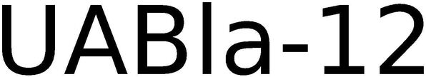 Trademark Logo UABLA-12
