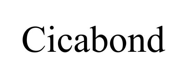 Trademark Logo CICABOND