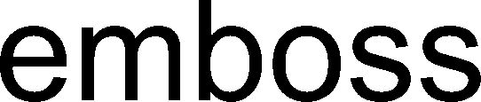 Trademark Logo EMBOSS