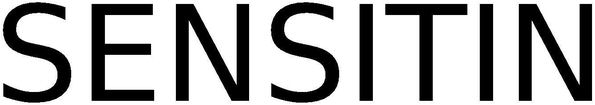 Trademark Logo SENSITIN