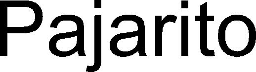 Trademark Logo PAJARITO