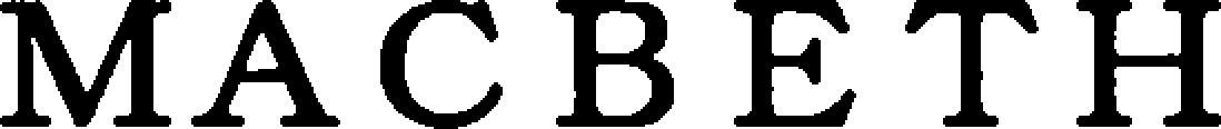 Trademark Logo MACBETH