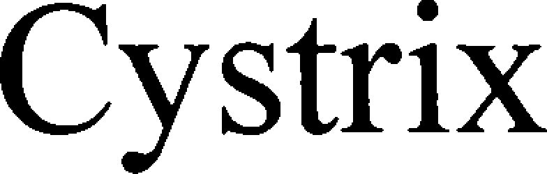 Trademark Logo CYSTRIX