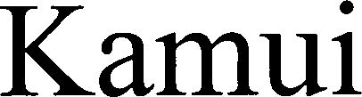 Trademark Logo KAMUI