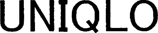 Trademark Logo UNIQLO