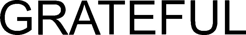 Trademark Logo GRATEFUL