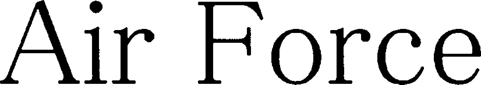 Trademark Logo AIR FORCE