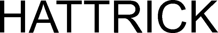 Trademark Logo HATTRICK