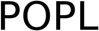 Trademark Logo POPL