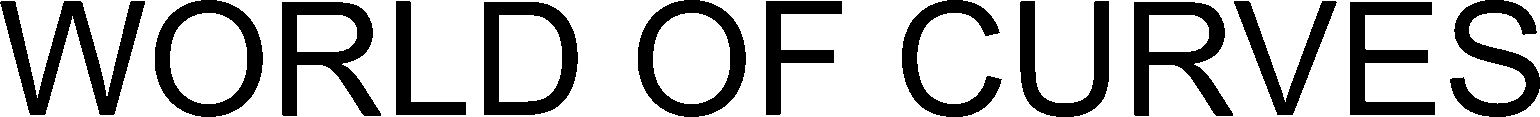 Trademark Logo WORLD OF CURVES