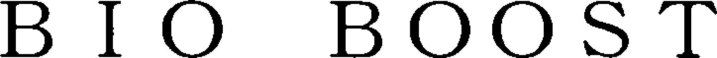 Trademark Logo BIO BOOST