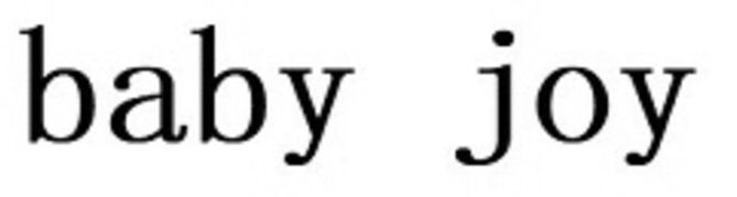 Trademark Logo BABY JOY