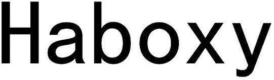 Trademark Logo HABOXY