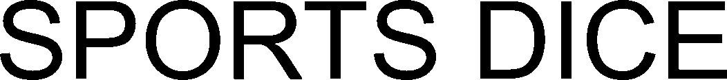 Trademark Logo SPORTS DICE