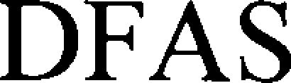 Trademark Logo DFAS