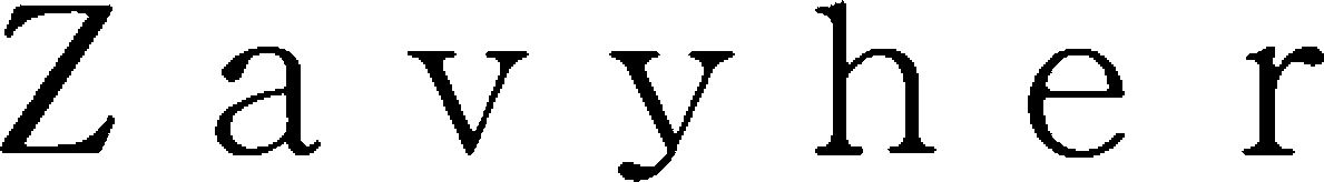 Trademark Logo ZAVYHER