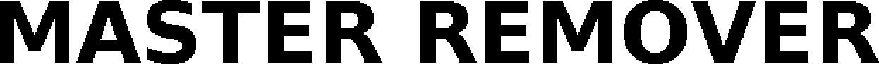 Trademark Logo MASTER REMOVER