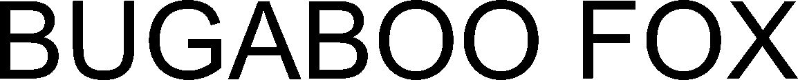 Trademark Logo BUGABOO FOX