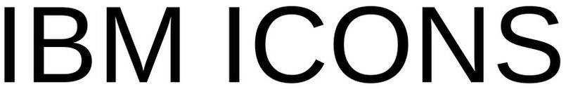 Trademark Logo IBM ICONS