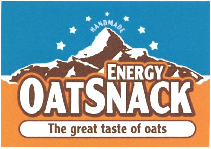 Trademark Logo HANDMADE ENERGY OATSNACK THE GREAT TASTE OF OATS