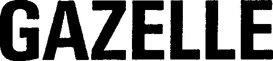 Trademark Logo GAZELLE