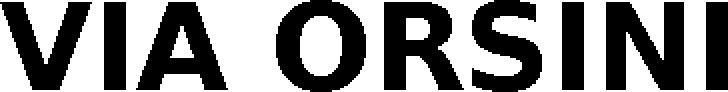 Trademark Logo VIA ORSINI