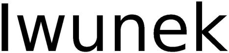 Trademark Logo IWUNEK
