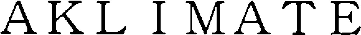 Trademark Logo AKLIMATE