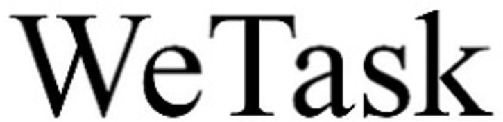 Trademark Logo WETASK