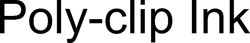 Trademark Logo POLY-CLIP INK