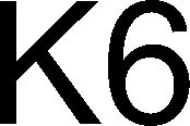 Trademark Logo K6