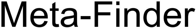 Trademark Logo META-FINDER