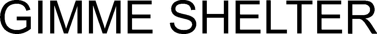Trademark Logo GIMME SHELTER