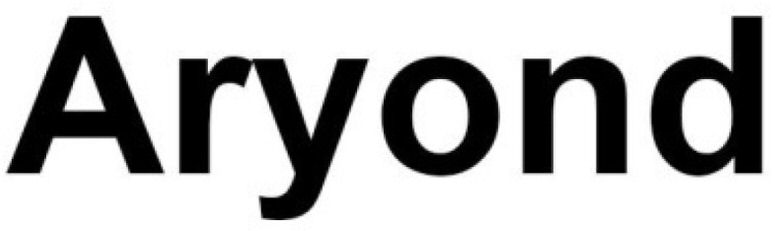 Trademark Logo ARYOND